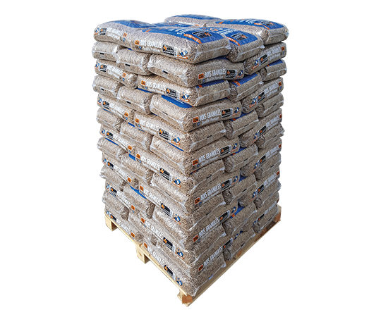 Palette di Pellet WOODSTOCK – Qualità Premium – 66 Sacchi da 15 kg