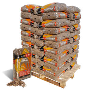 Pallet di 72 Sacchi di Pellets Premium Crérito®